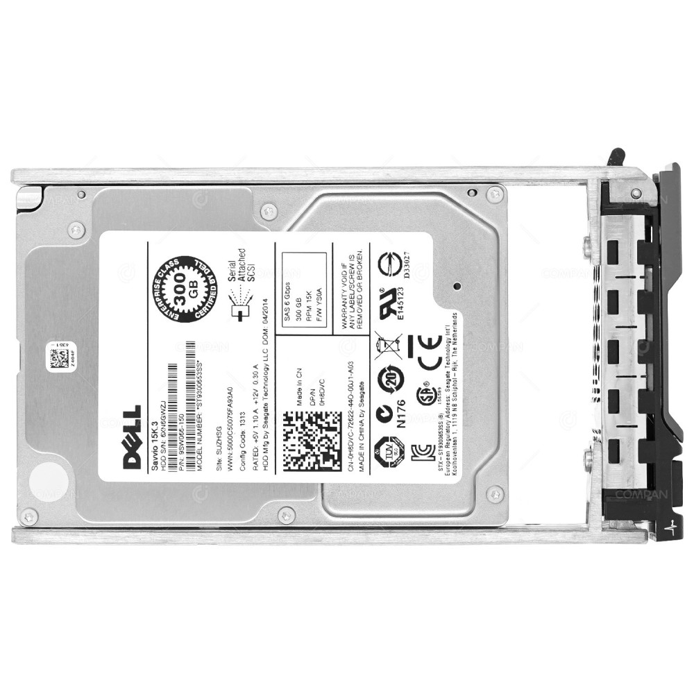 H8DVC DELL HDD 300GB 15K SAS 6G 2.5" SFF HOT-SWAP